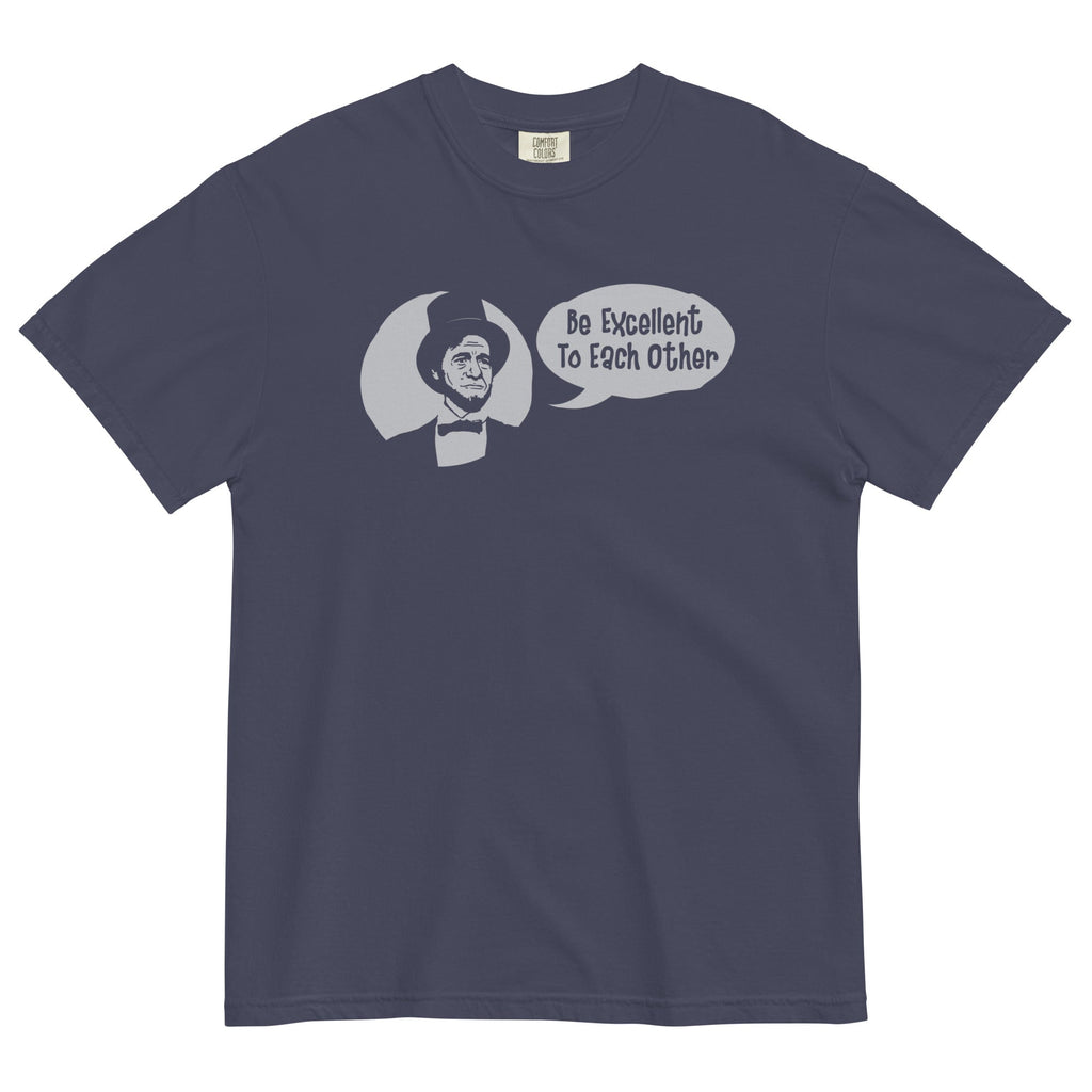 Be Excellent to Each Other Men's Relaxed Fit Tee Hoodie, Sweatshirt | CoreVibeTees.com (Image 2)