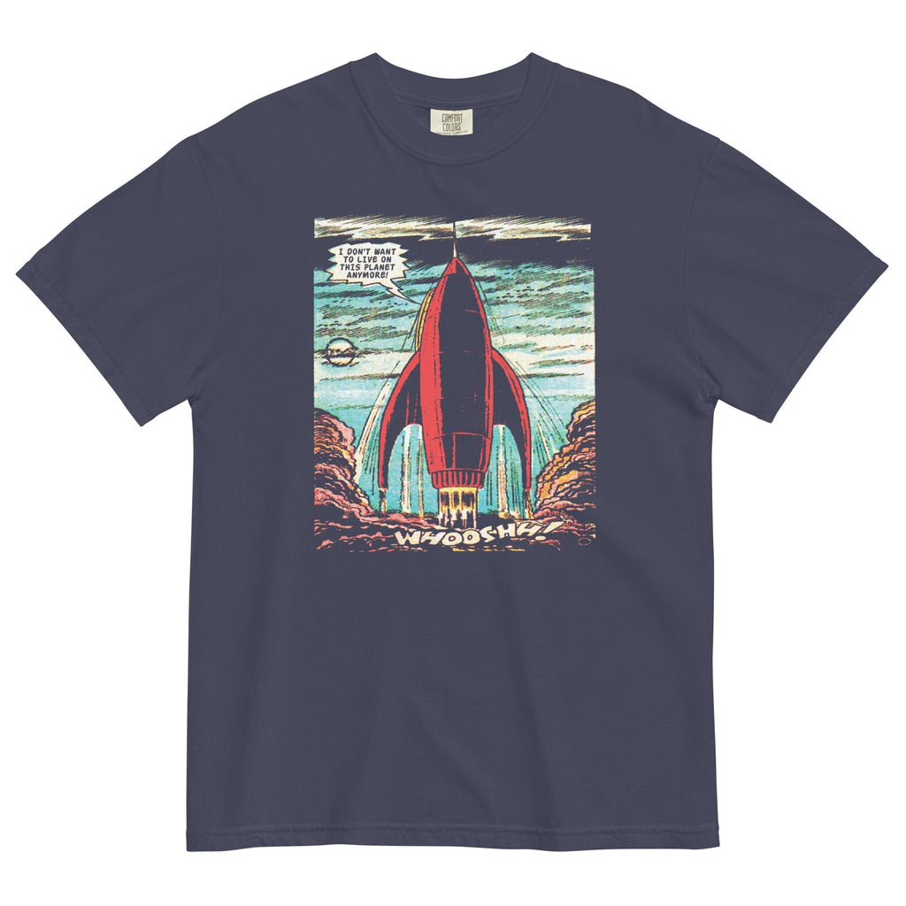 I Don't Want To Live On This Planet Anymore Men's Relaxed Fit Tee Hoodie, Sweatshirt | CoreVibeTees.com (Image 2)