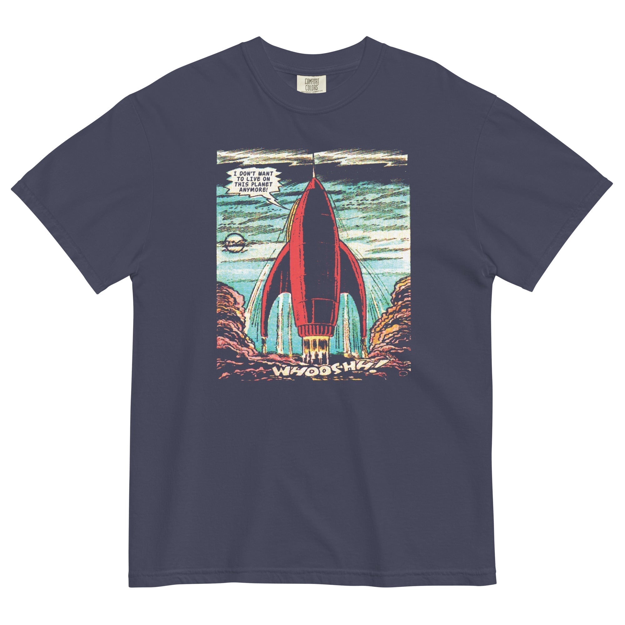 I Don't Want To Live On This Planet Anymore Men's Relaxed Fit Tee Hoodie, Sweatshirt | CoreVibeTees.com (Image 2)