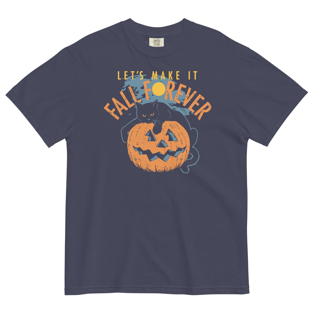 Fall Forever Men's Relaxed Fit Tee Hoodie, Sweatshirt | CoreVibeTees.com (Image 2)