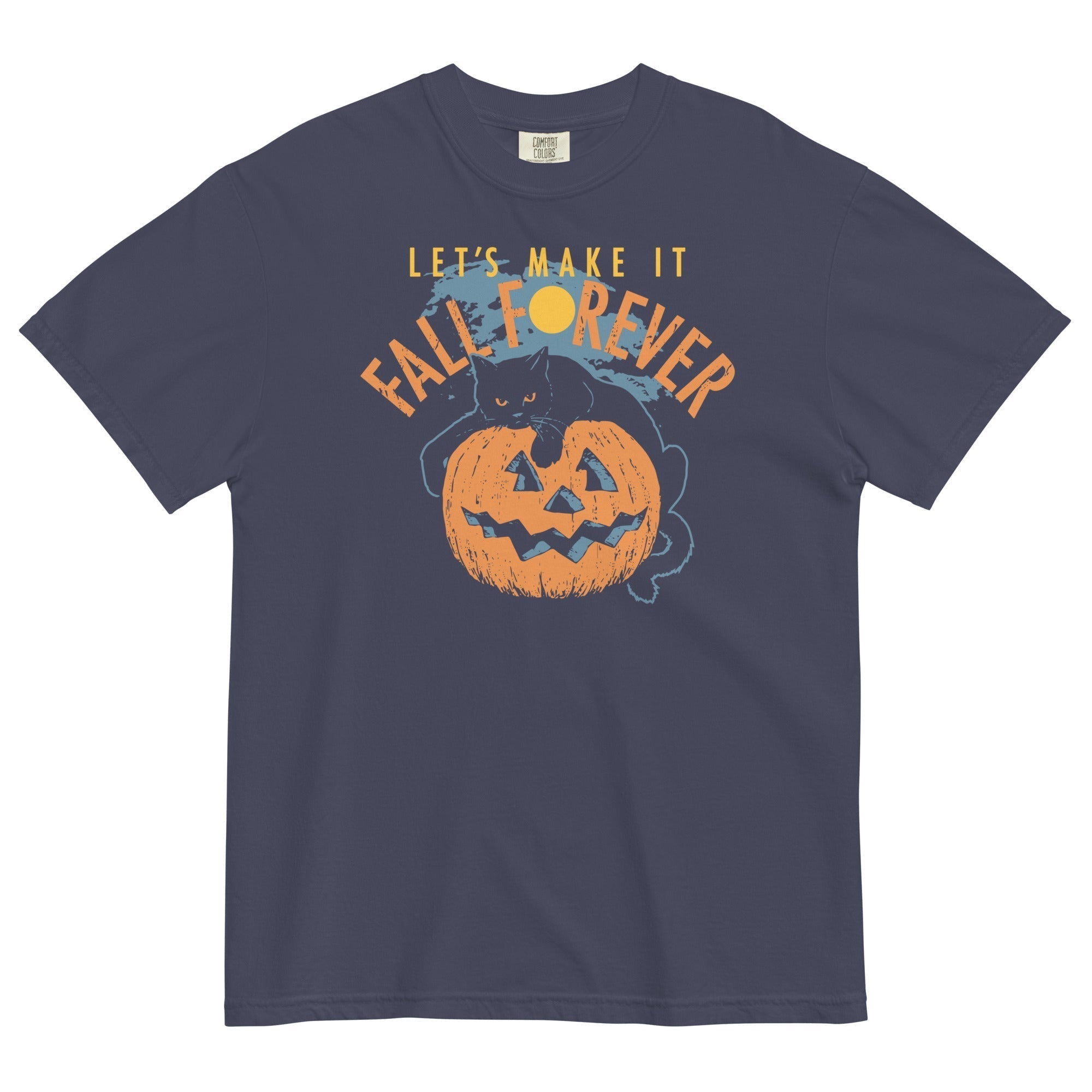 Fall Forever Men's Relaxed Fit Tee Hoodie, Sweatshirt | CoreVibeTees.com (Image 2)