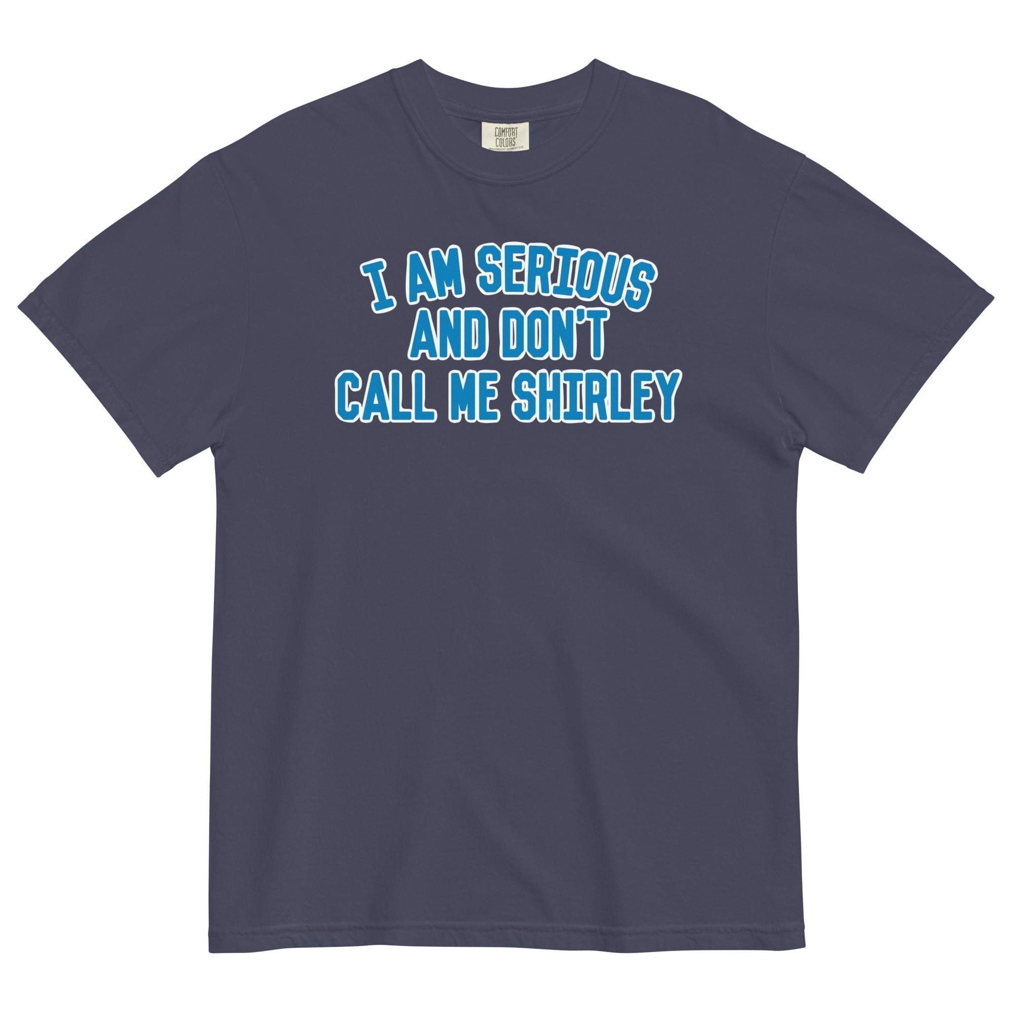 I Am Serious, And Don't Call Me Shirley Men's Relaxed Fit Tee Hoodie, Sweatshirt | CoreVibeTees.com (Image 2)
