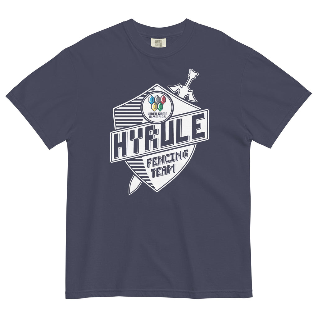 Hyrule Fencing Team Men's Relaxed Fit Tee Hoodie, Sweatshirt | CoreVibeTees.com (Image 3)