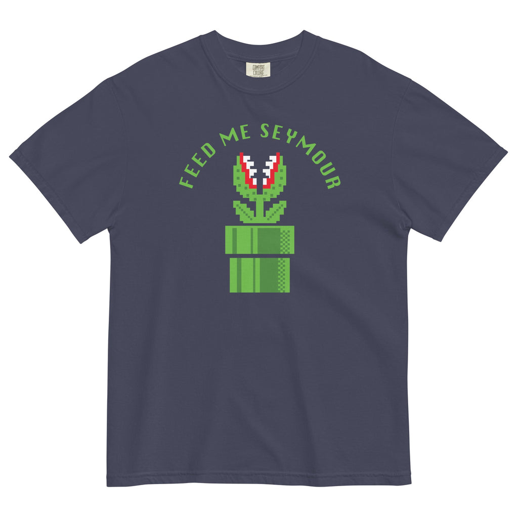 Feed Me Seymour Men's Relaxed Fit Tee Hoodie, Sweatshirt | CoreVibeTees.com (Image 2)