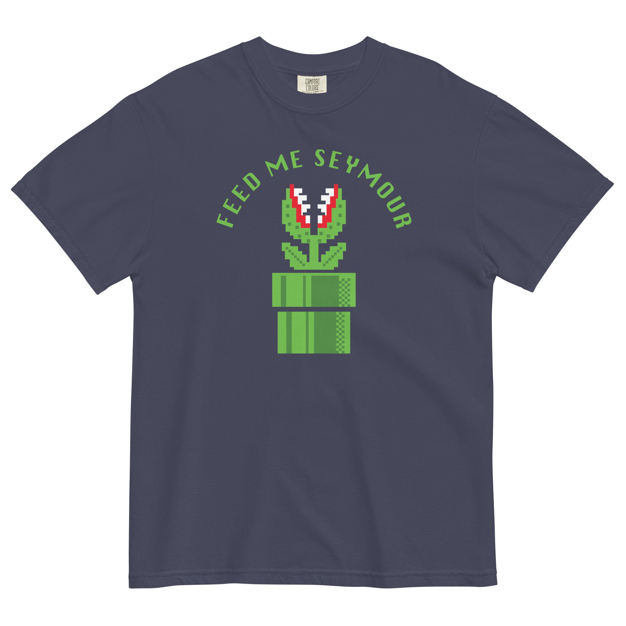 Feed Me Seymour Men's Relaxed Fit Tee Hoodie, Sweatshirt | CoreVibeTees.com (Image 2)