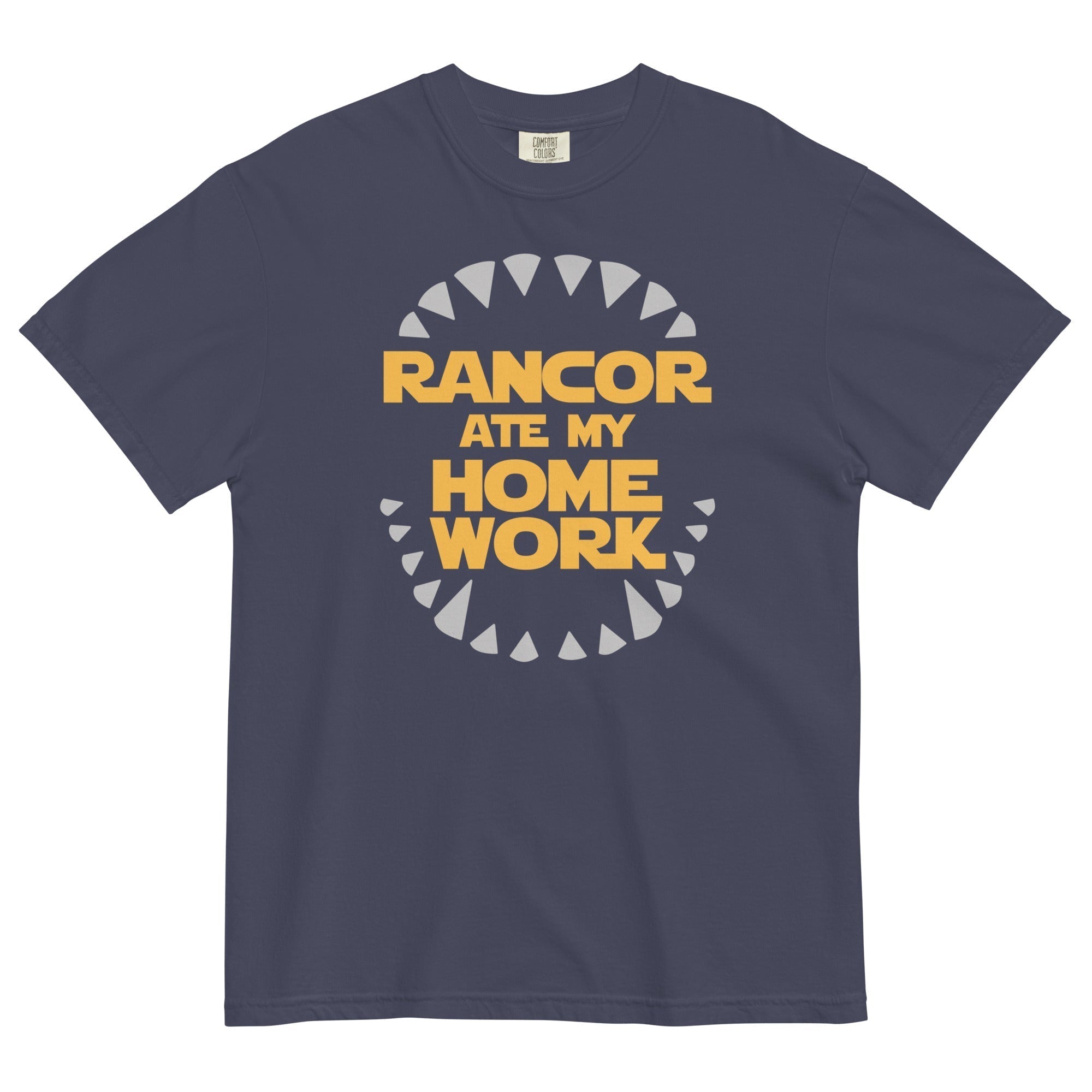 Rancor Ate My Homework Men's Relaxed Fit Tee Hoodie, Sweatshirt | CoreVibeTees.com (Image 1)