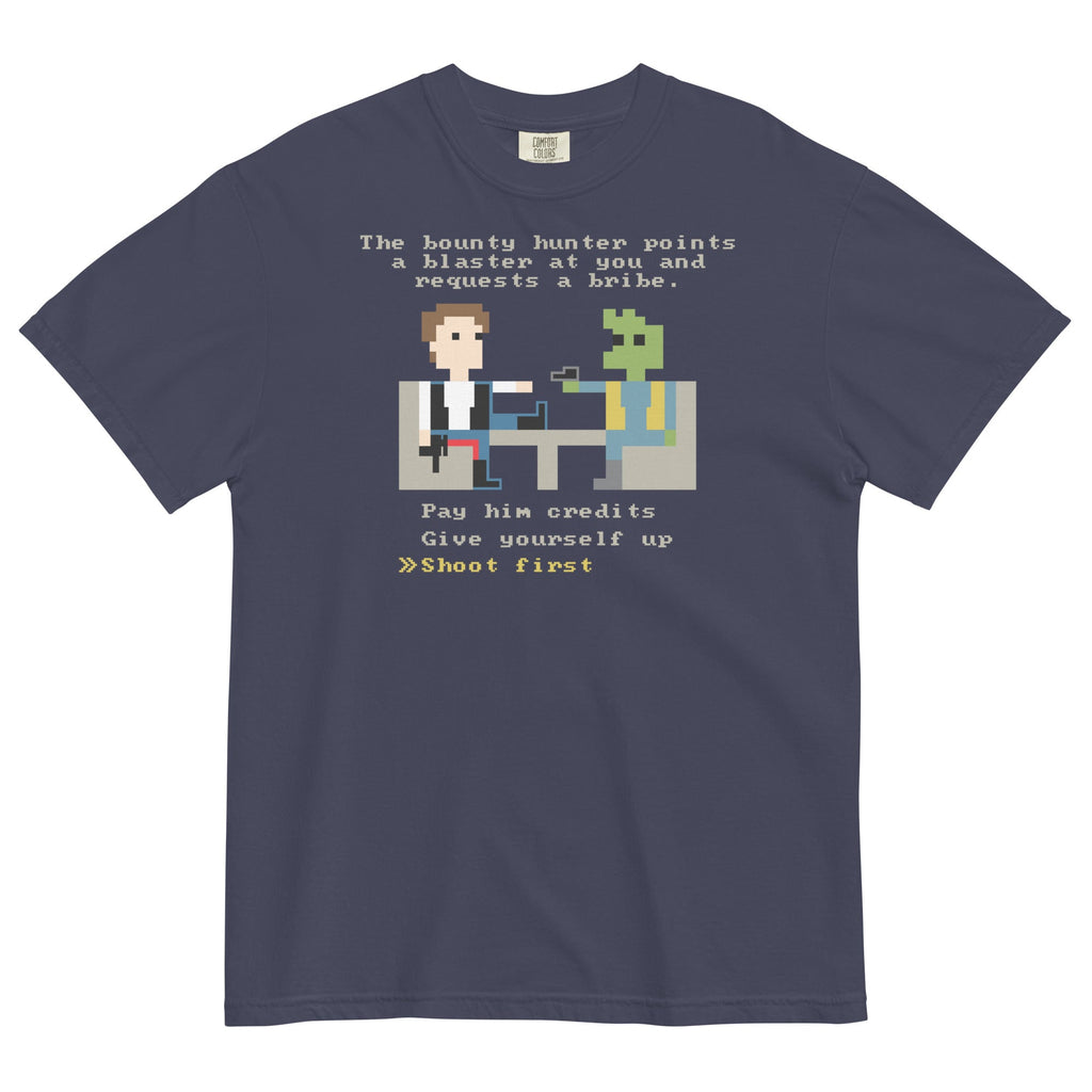 The Bounty Hunter Men's Relaxed Fit Tee Hoodie, Sweatshirt | CoreVibeTees.com (Image 2)