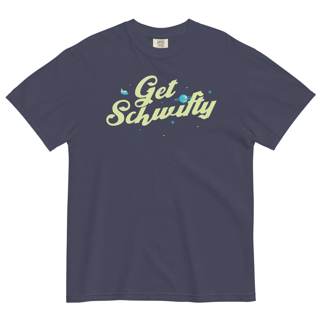 Get Schwifty Men's Relaxed Fit Tee Hoodie, Sweatshirt | CoreVibeTees.com (Image 2)