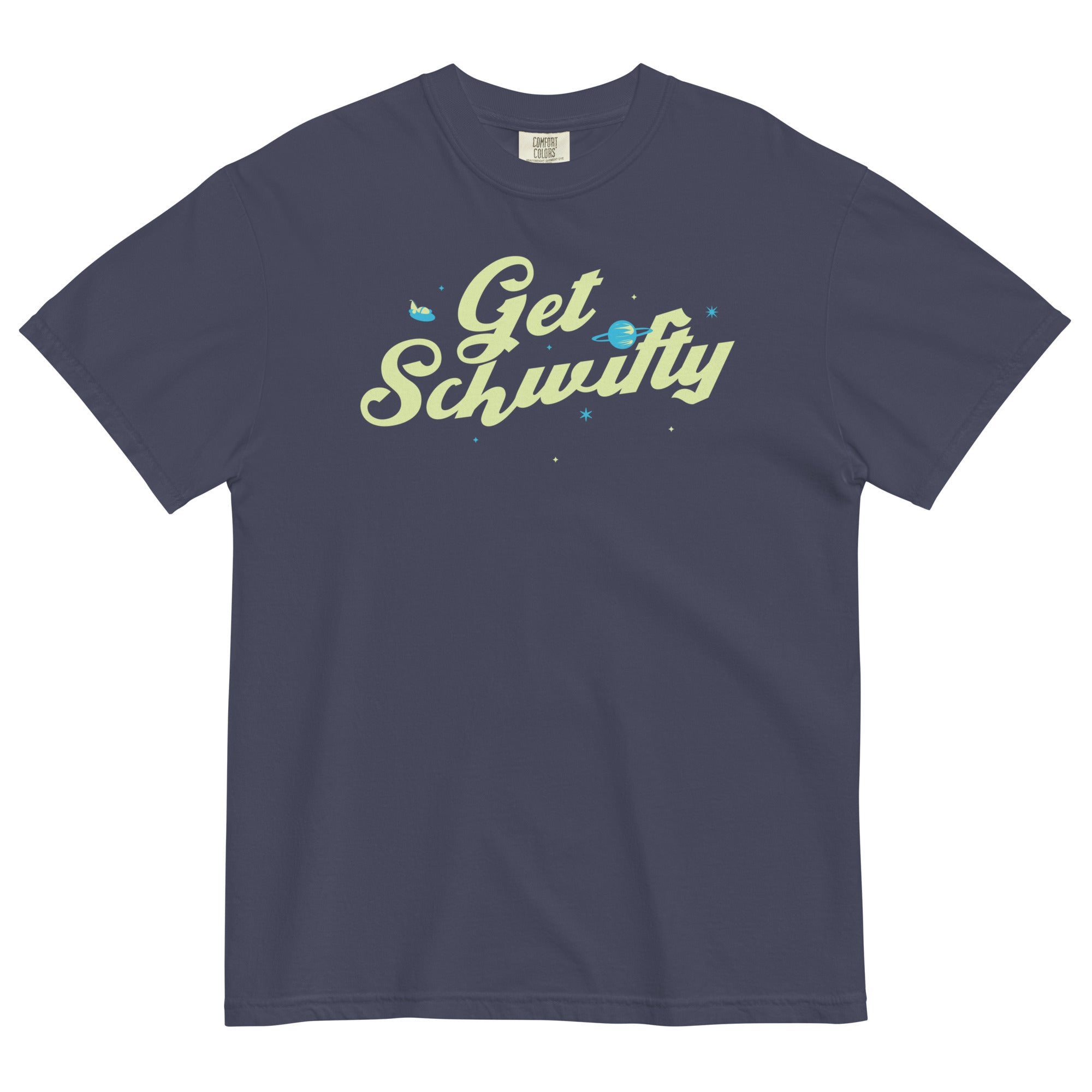 Get Schwifty Men's Relaxed Fit Tee Hoodie, Sweatshirt | CoreVibeTees.com (Image 2)