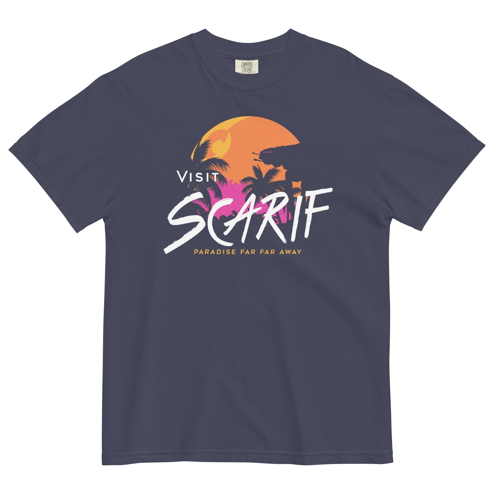 Visit Scarif Men's Relaxed Fit Tee Hoodie, Sweatshirt | CoreVibeTees.com (Image 2)