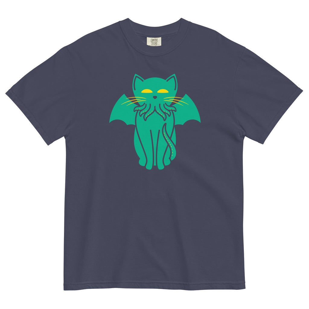 Cathulhu Men's Relaxed Fit Tee Hoodie, Sweatshirt | CoreVibeTees.com (Image 2)