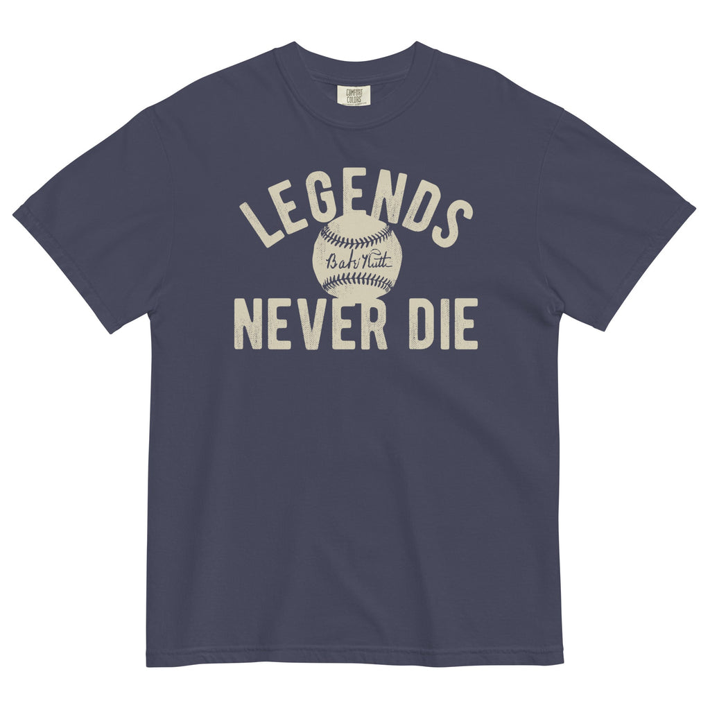 Legends Never Die Men's Relaxed Fit Tee Hoodie, Sweatshirt | CoreVibeTees.com (Image 1)