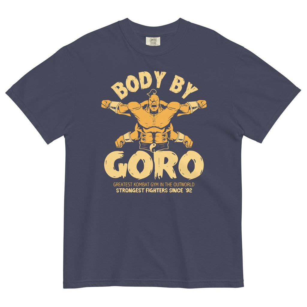 Body By Goro Men's Relaxed Fit Tee Hoodie, Sweatshirt | CoreVibeTees.com (Image 3)