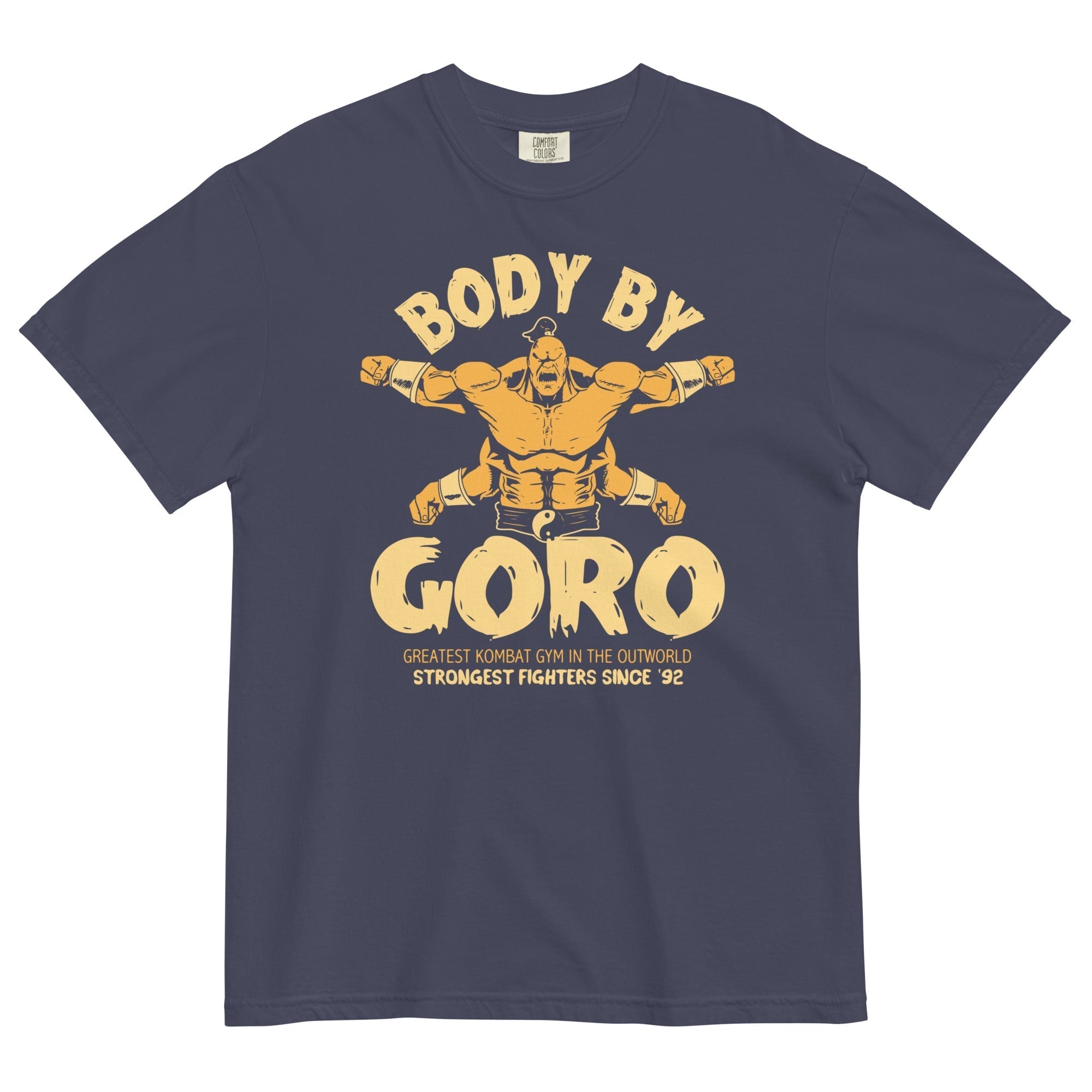 Body By Goro Men's Relaxed Fit Tee Hoodie, Sweatshirt | CoreVibeTees.com (Image 3)