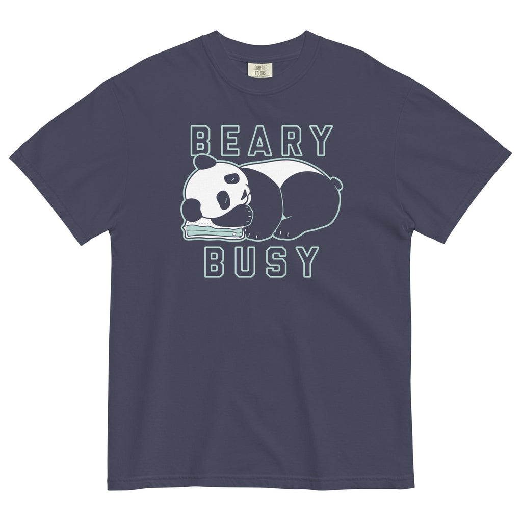 Beary Busy Men's Relaxed Fit Tee Hoodie, Sweatshirt | CoreVibeTees.com (Image 2)