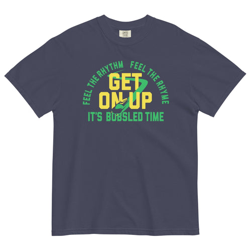 It's Bobsled Time Men's Relaxed Fit Tee Hoodie, Sweatshirt | CoreVibeTees.com (Image 2)