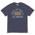 Sorry, My Night Is All Booked Men's Relaxed Fit Tee Hoodie, Sweatshirt | CoreVibeTees.com (Image 1)