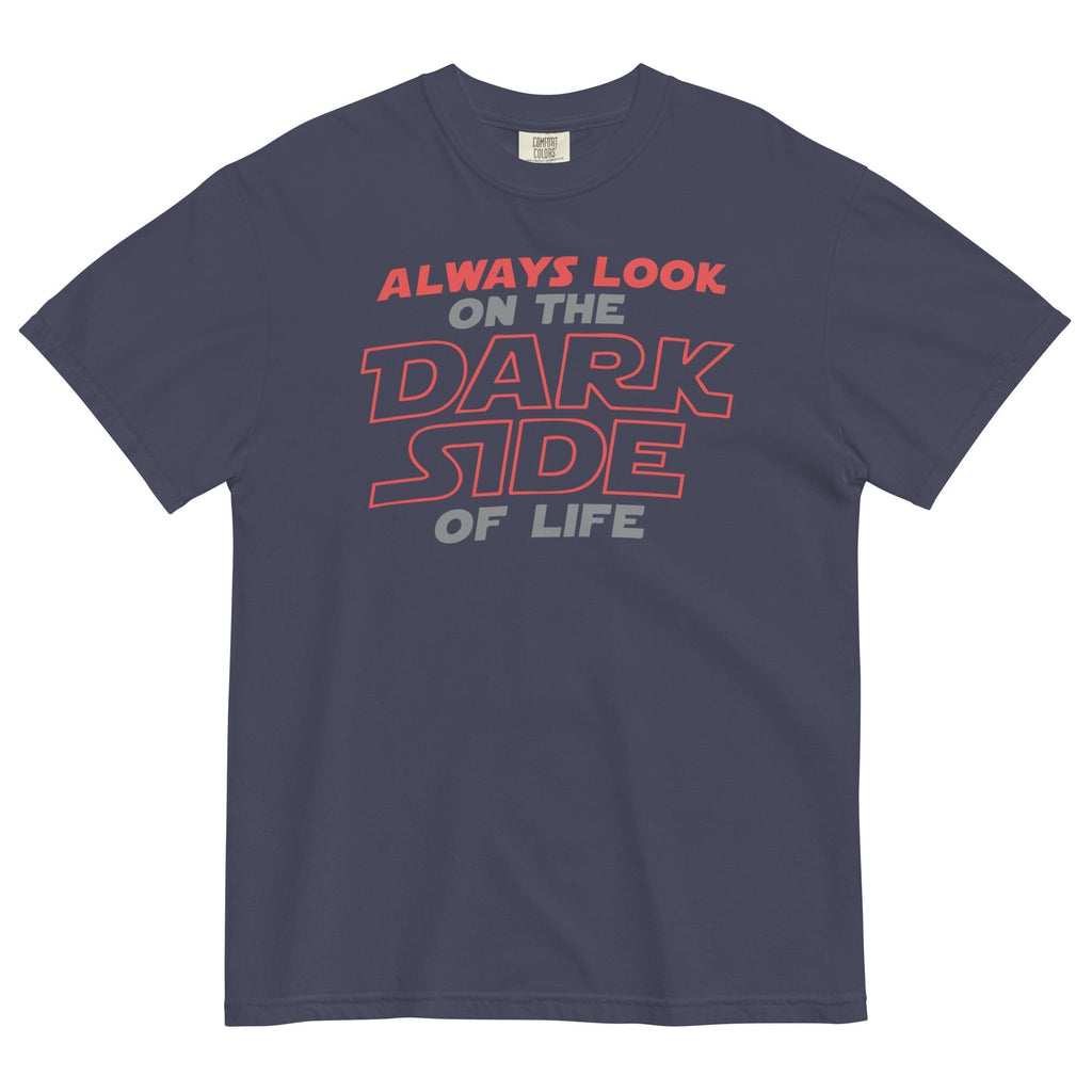 Always Look On The Dark Side Of Life Men's Relaxed Fit Tee Hoodie, Sweatshirt | CoreVibeTees.com (Image 2)