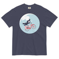 Jump The Moon Men's Relaxed Fit Tee Hoodie, Sweatshirt | CoreVibeTees.com (Image 1)
