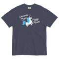 Unicorns Are Just Horny Ponies Men's Relaxed Fit Tee Hoodie, Sweatshirt | CoreVibeTees.com (Image 1)