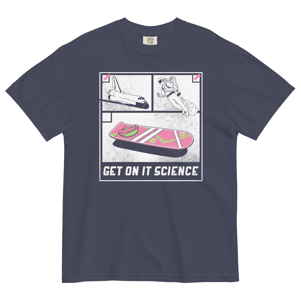 Get On It Science Men's Relaxed Fit Tee Hoodie, Sweatshirt | CoreVibeTees.com (Image 2)