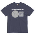 Color Blind Problems Men's Relaxed Fit Tee Hoodie, Sweatshirt | CoreVibeTees.com (Image 1)