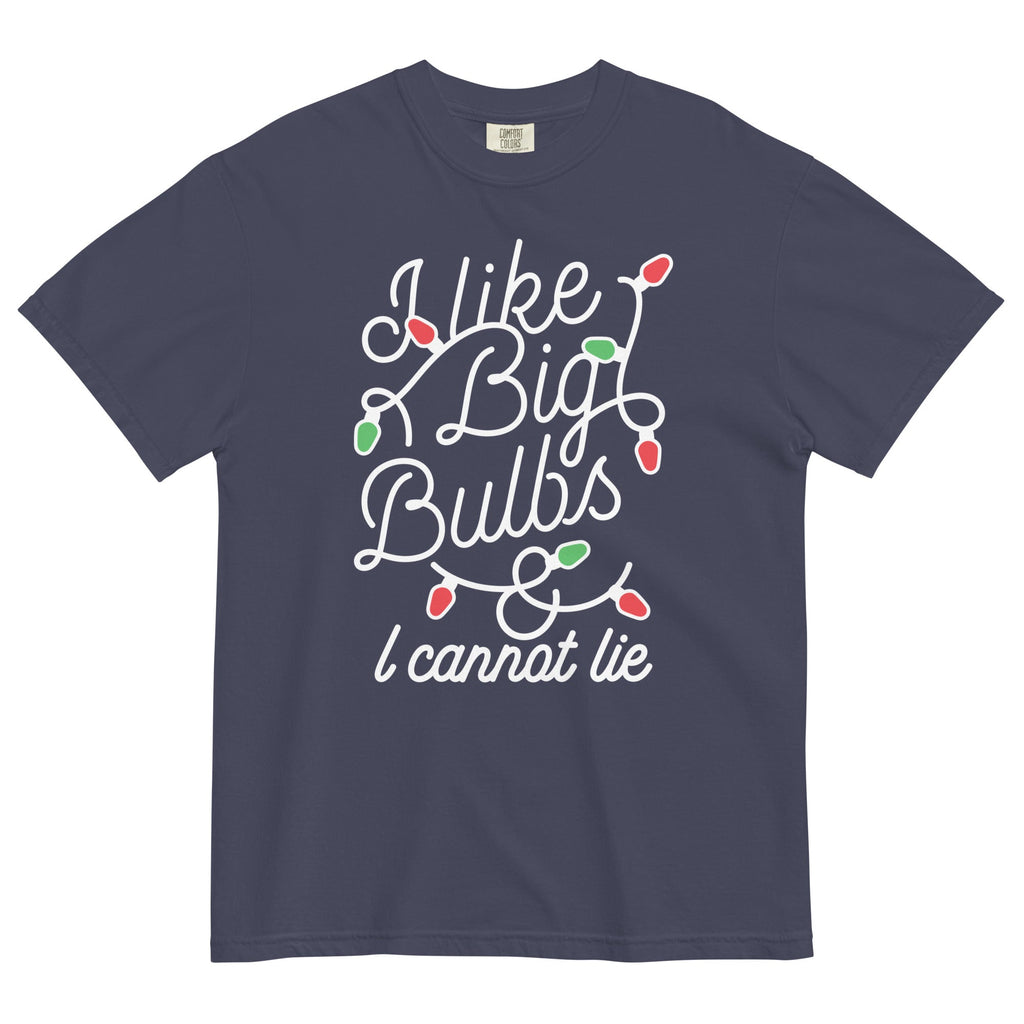 I Like Big Bulbs & I Cannot Lie Men's Relaxed Fit Tee Hoodie, Sweatshirt | CoreVibeTees.com (Image 3)