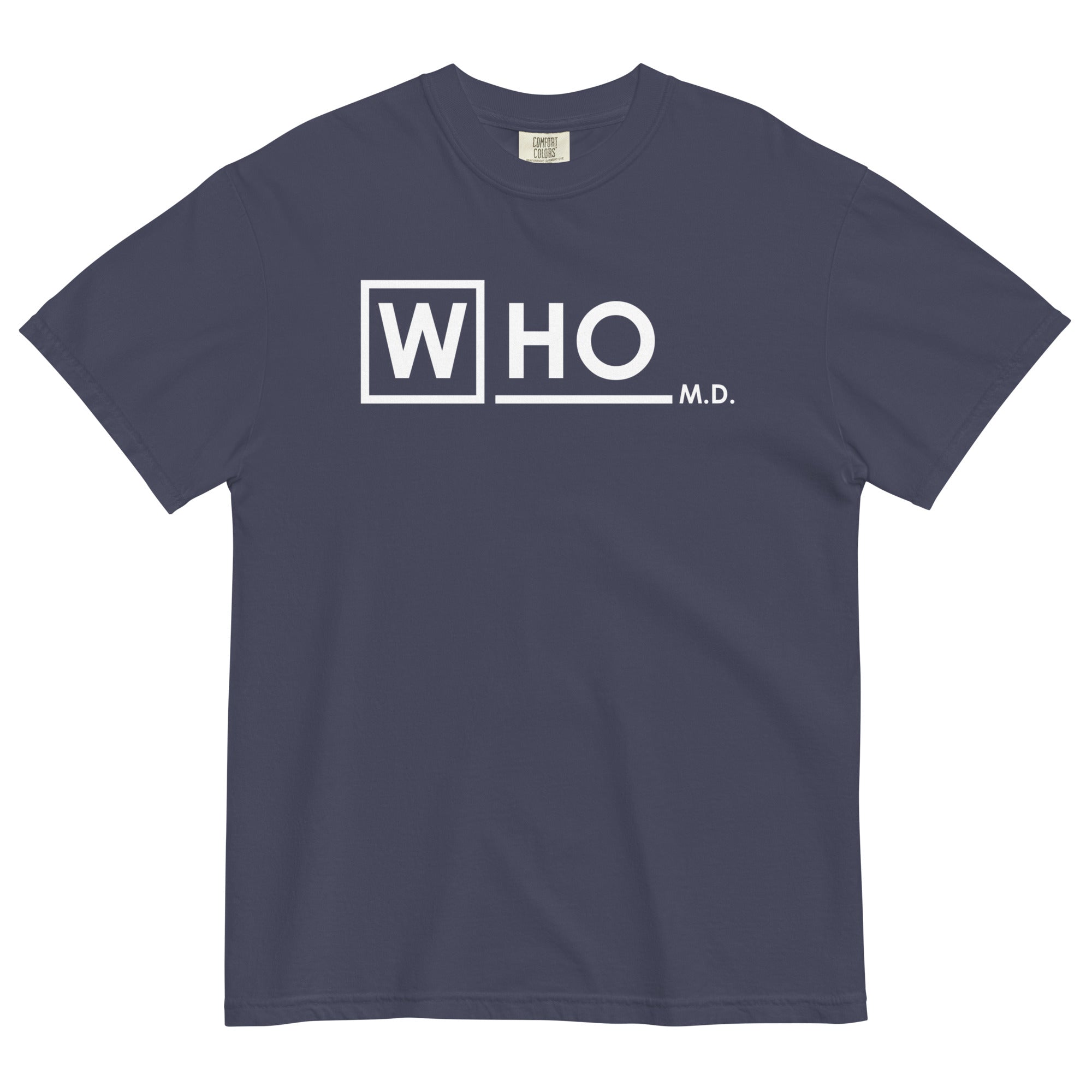 Who MD Men's Relaxed Fit Tee Hoodie, Sweatshirt | CoreVibeTees.com (Image 1)