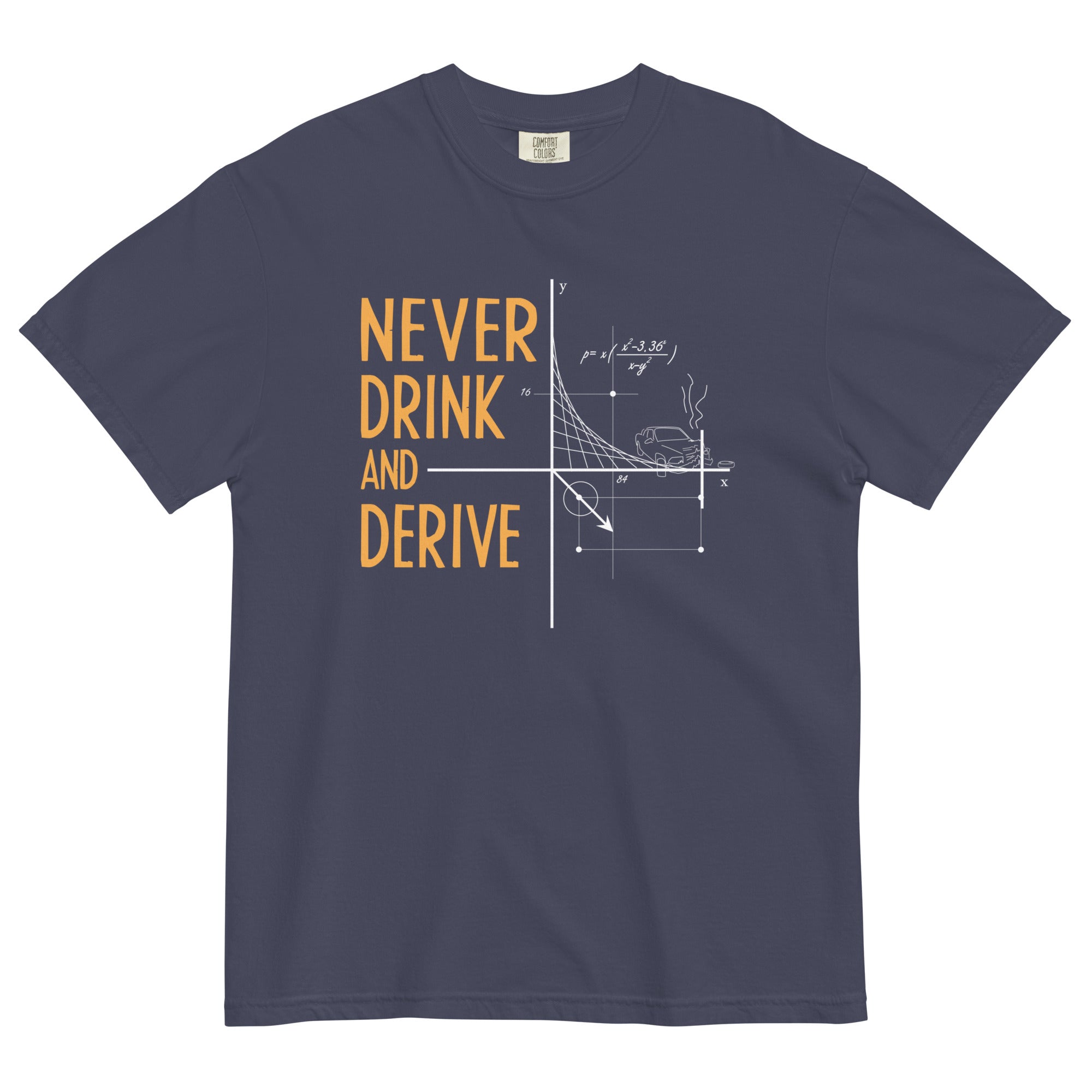 Never Drink and Derive Men's Relaxed Fit Tee Hoodie, Sweatshirt | CoreVibeTees.com (Image 4)