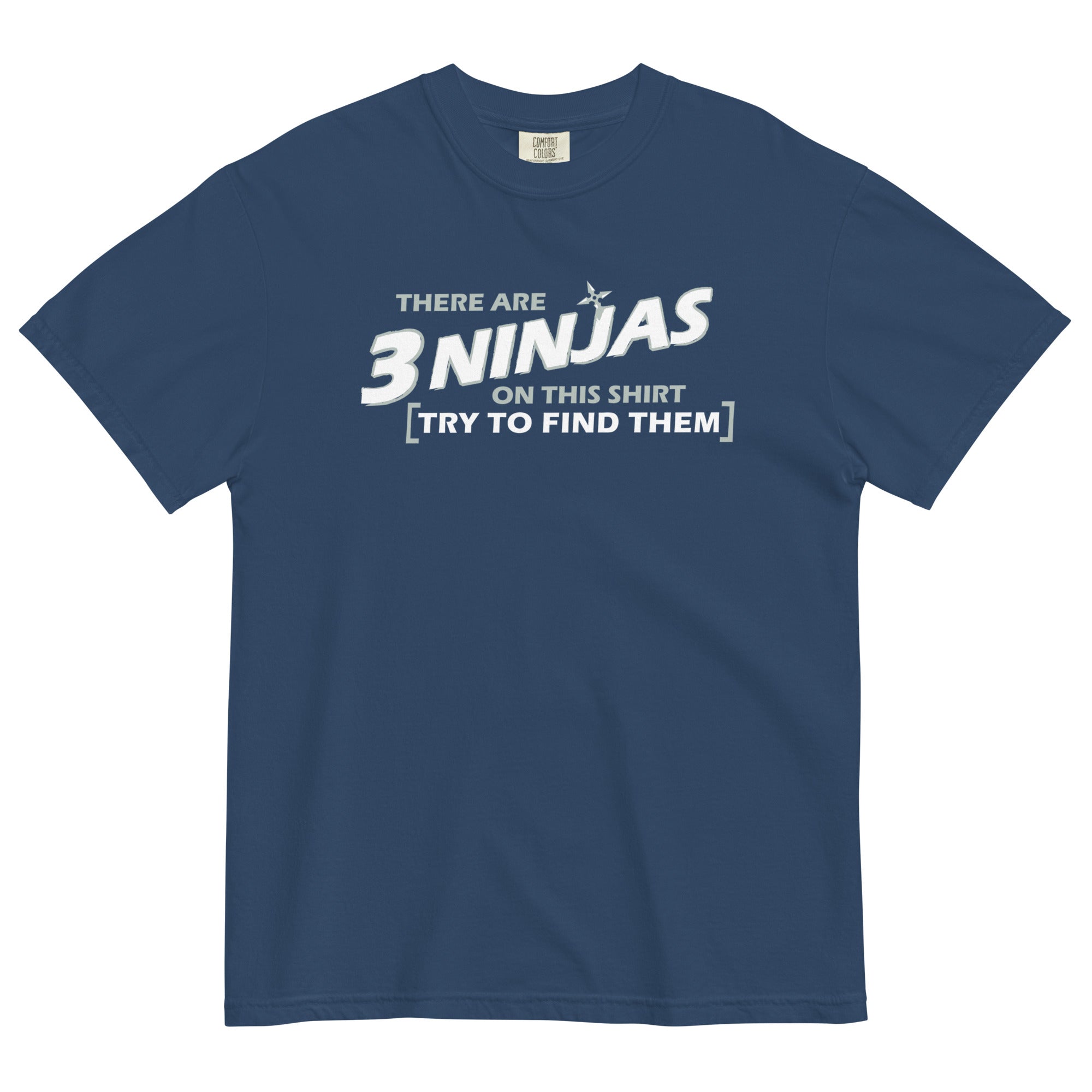 3 Ninjas Men's Relaxed Fit Tee Hoodie, Sweatshirt | CoreVibeTees.com (Image 1)