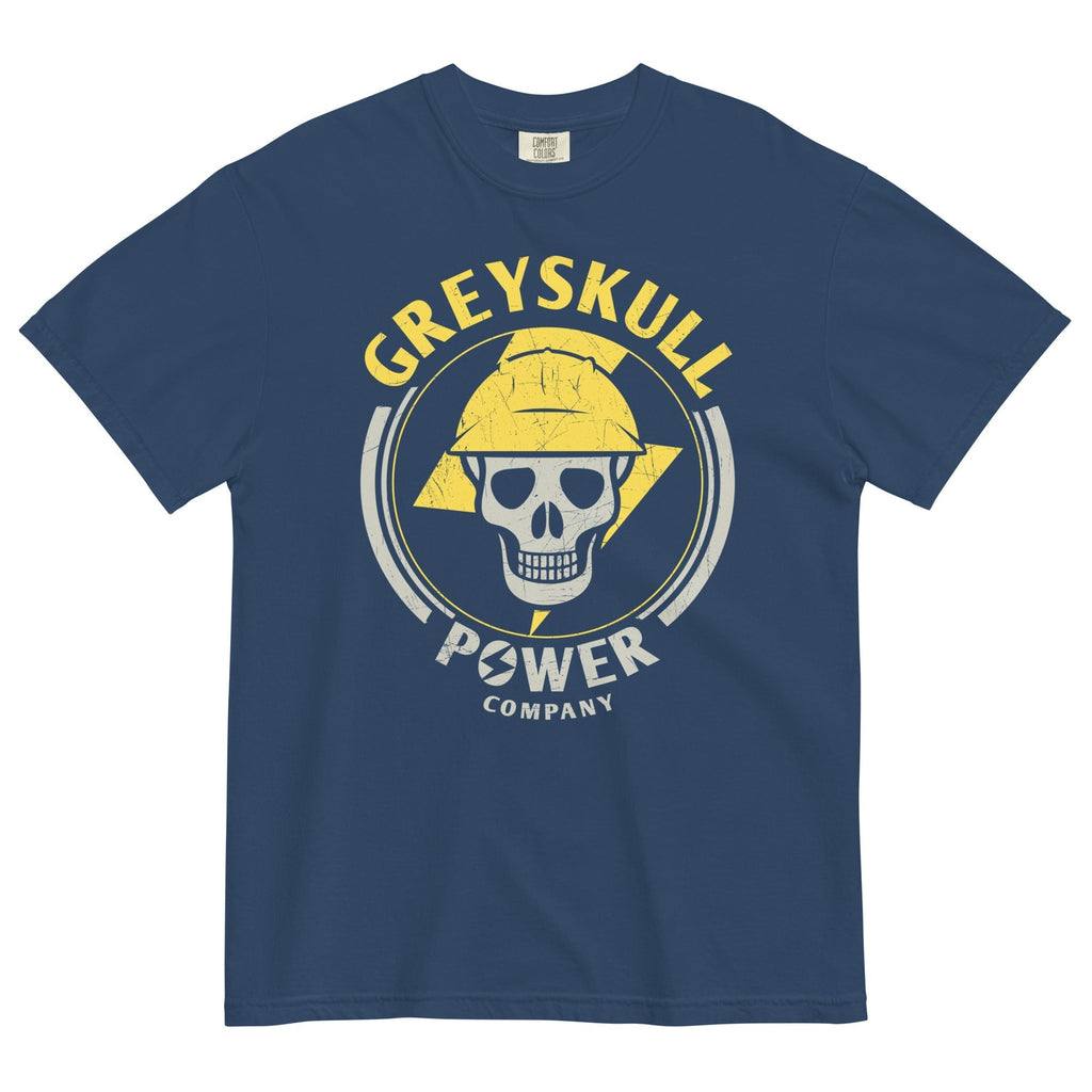 Greyskull Power Company Men's Relaxed Fit Tee Hoodie, Sweatshirt | CoreVibeTees.com (Image 2)