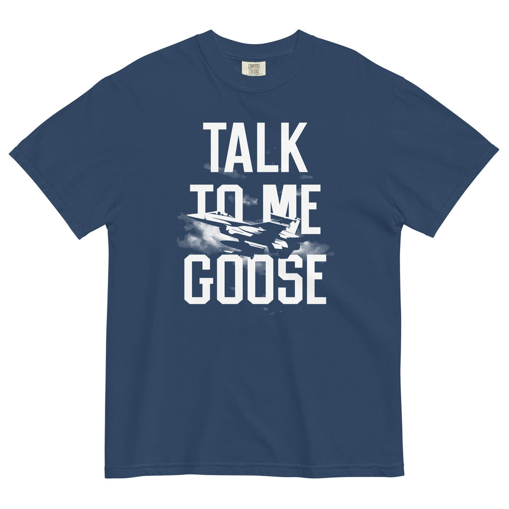Talk To Me Goose Men's Relaxed Fit Tee Hoodie, Sweatshirt | CoreVibeTees.com (Image 1)
