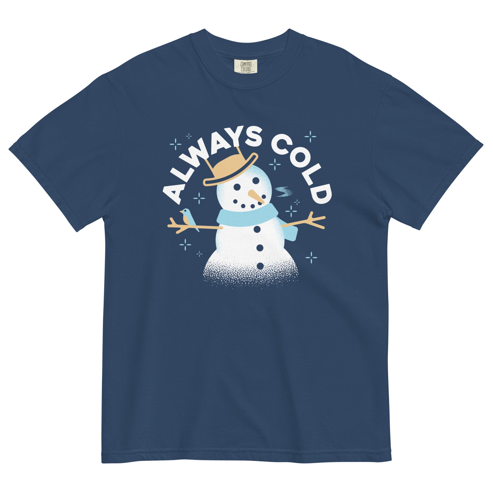 Always Cold Men's Relaxed Fit Tee Hoodie, Sweatshirt | CoreVibeTees.com (Image 3)