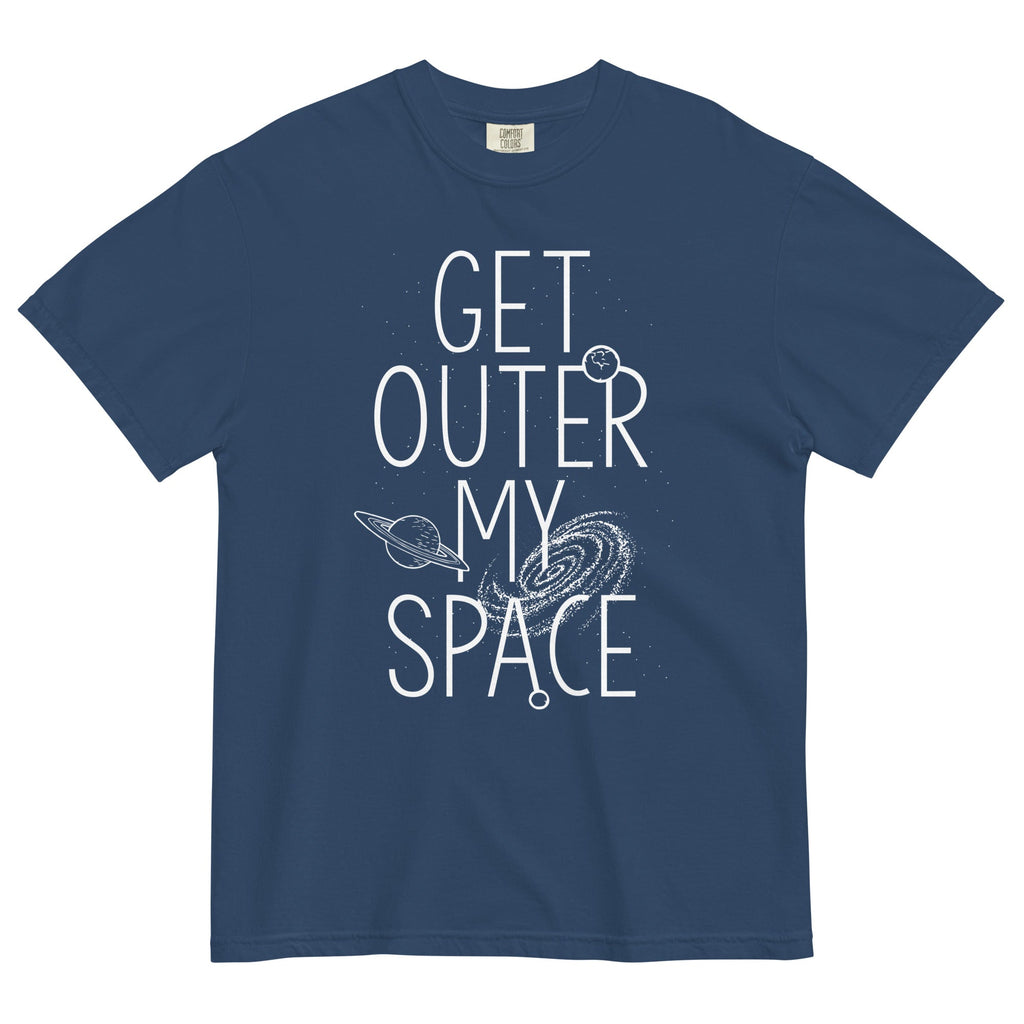 Get Outer My Space Men's Relaxed Fit Tee Hoodie, Sweatshirt | CoreVibeTees.com (Image 1)