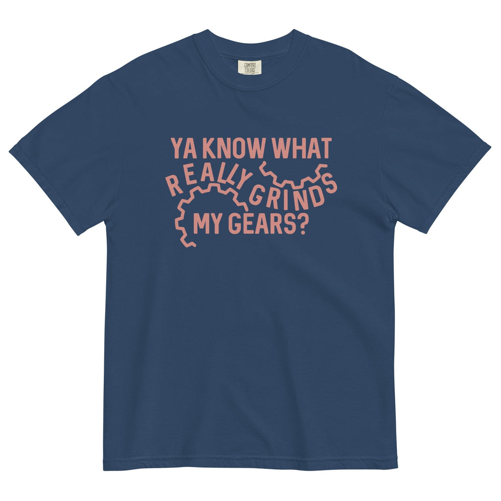Grinds My Gears Men's Relaxed Fit Tee Hoodie, Sweatshirt | CoreVibeTees.com (Image 1)
