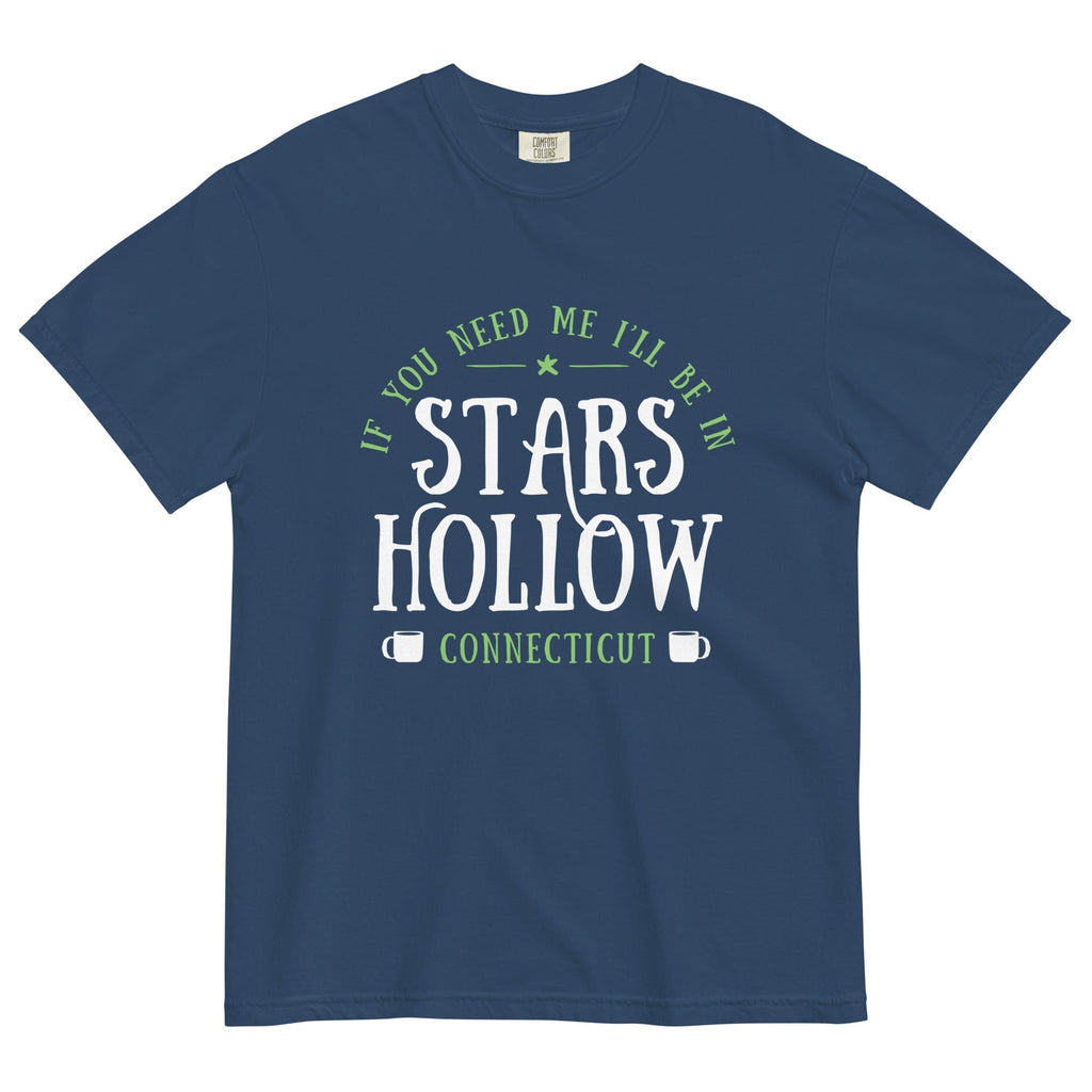 Stars Hollow Men's Relaxed Fit Tee Hoodie, Sweatshirt | CoreVibeTees.com (Image 1)