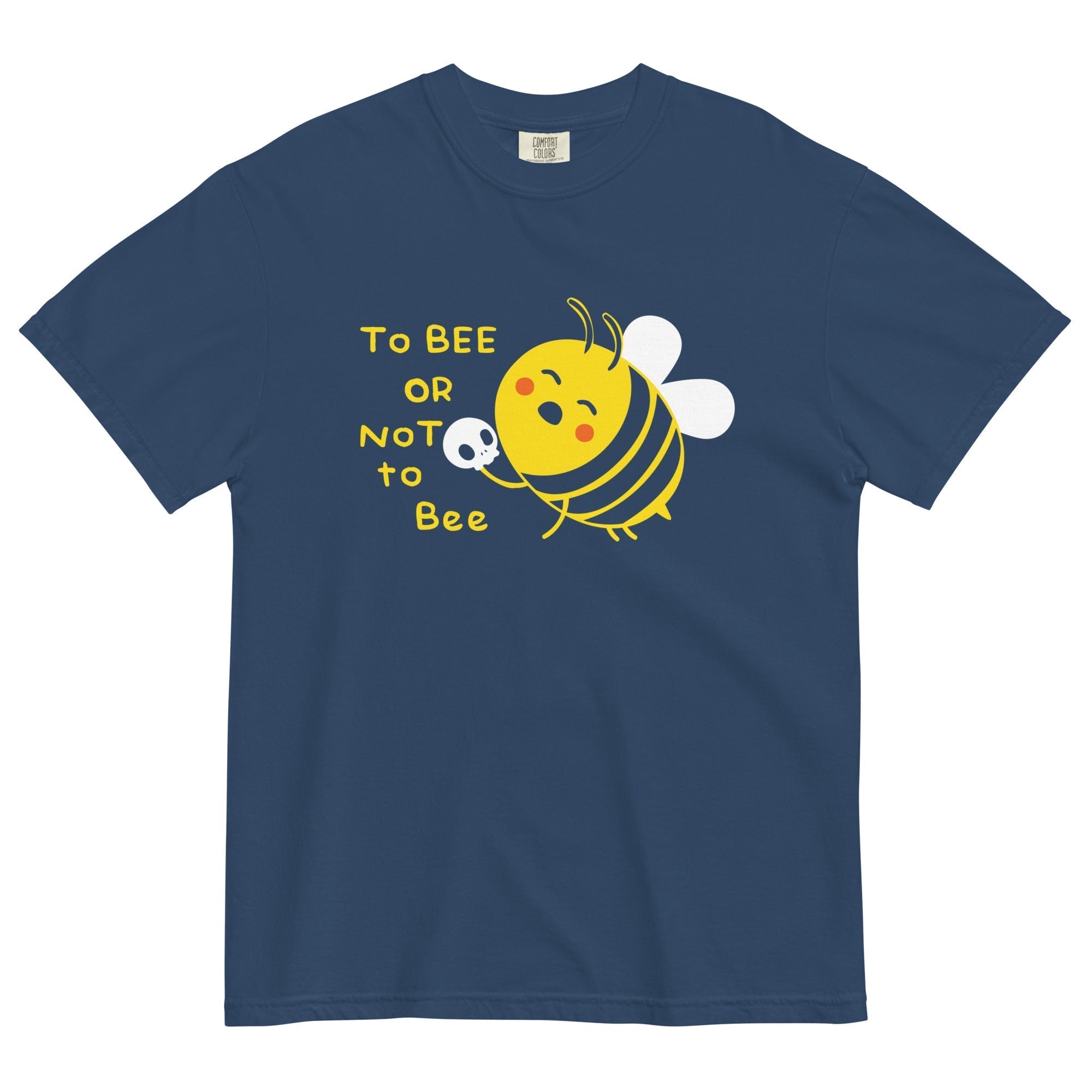 To Bee Or Not To Bee Men's Relaxed Fit Tee Hoodie, Sweatshirt | CoreVibeTees.com (Image 3)
