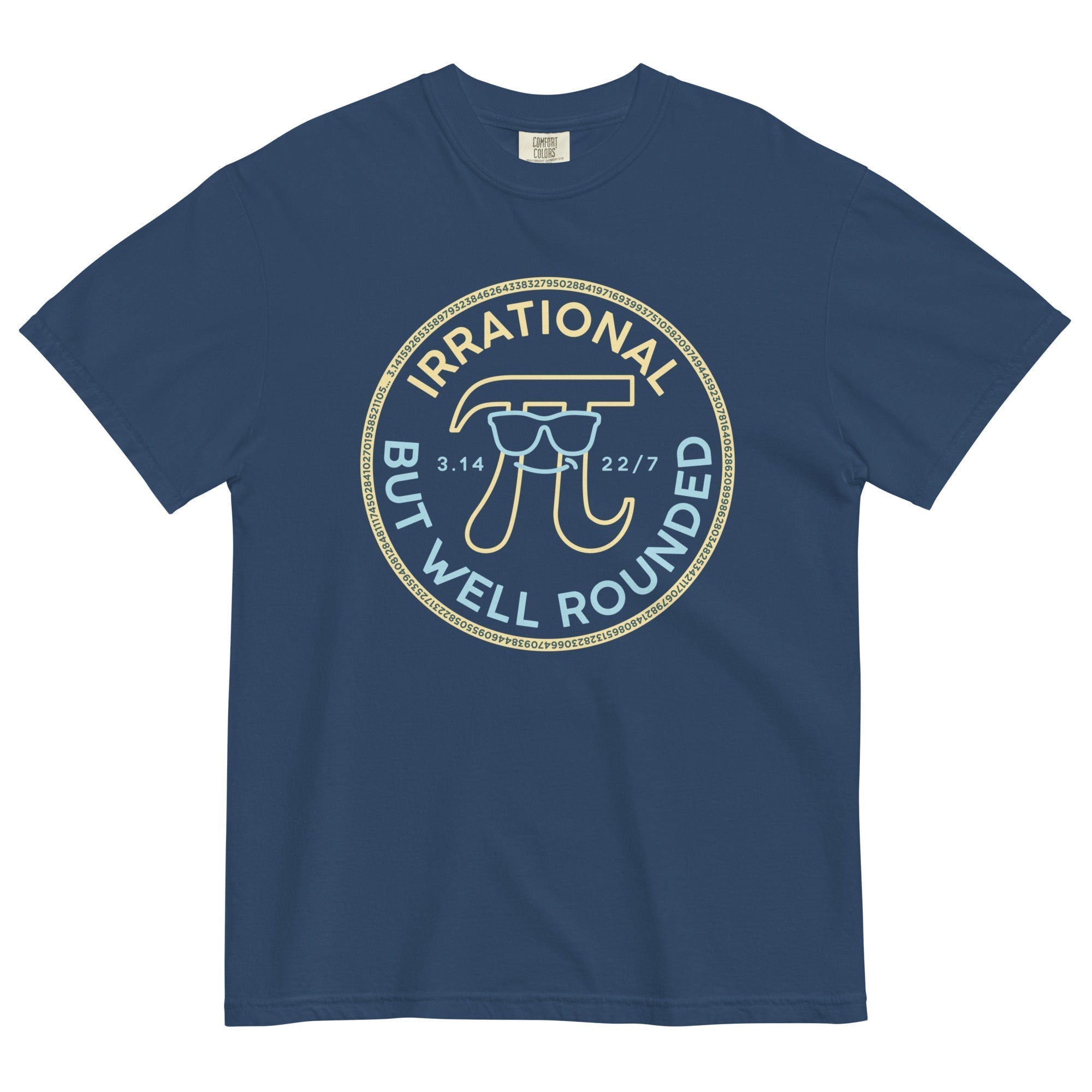 Irrational But Well Rounded Men's Relaxed Fit Tee Hoodie, Sweatshirt | CoreVibeTees.com (Image 1)