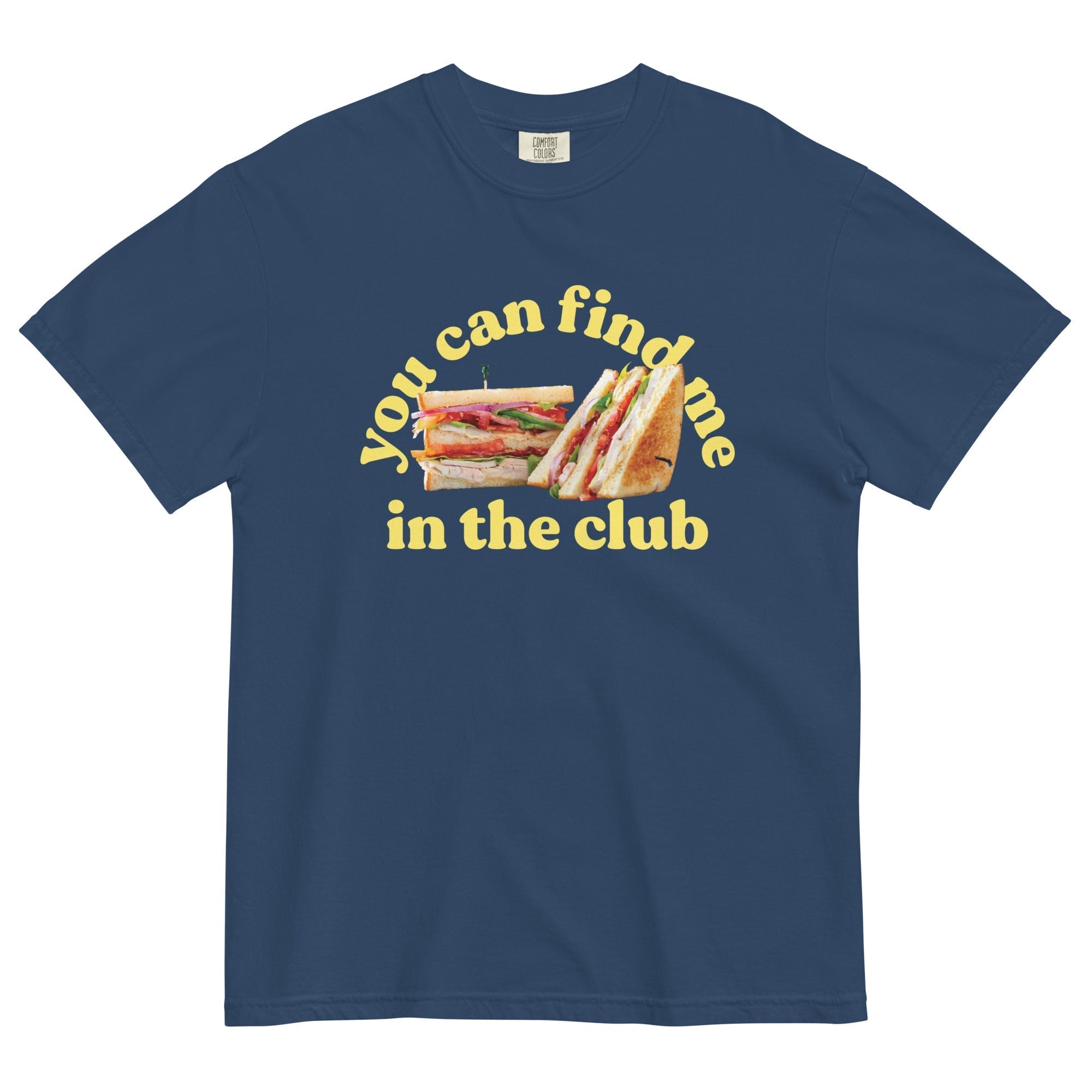 You Can Find Me In The Club Men's Relaxed Fit Tee Hoodie, Sweatshirt | CoreVibeTees.com (Image 3)