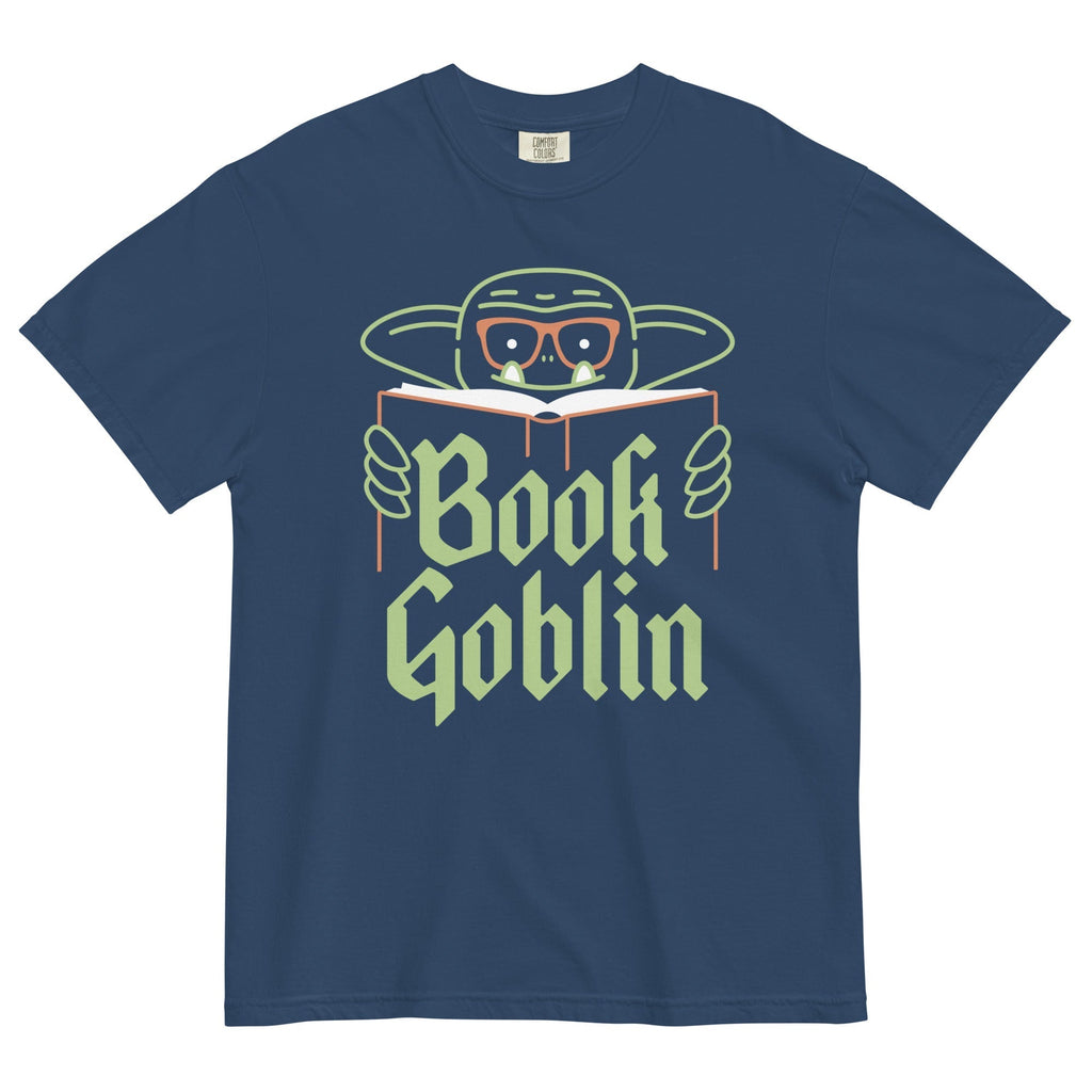 Book Goblin Men's Relaxed Fit Tee Hoodie, Sweatshirt | CoreVibeTees.com (Image 1)