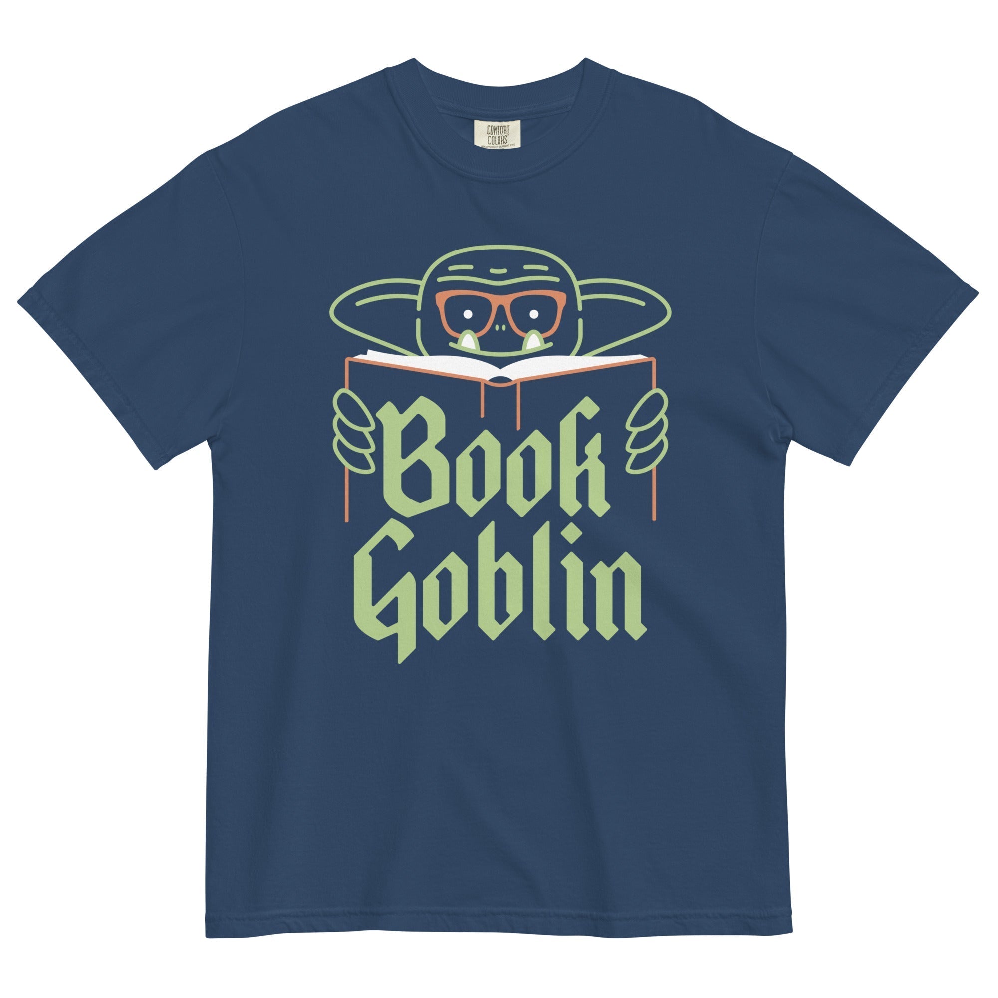 Book Goblin Men's Relaxed Fit Tee Hoodie, Sweatshirt | CoreVibeTees.com (Image 1)