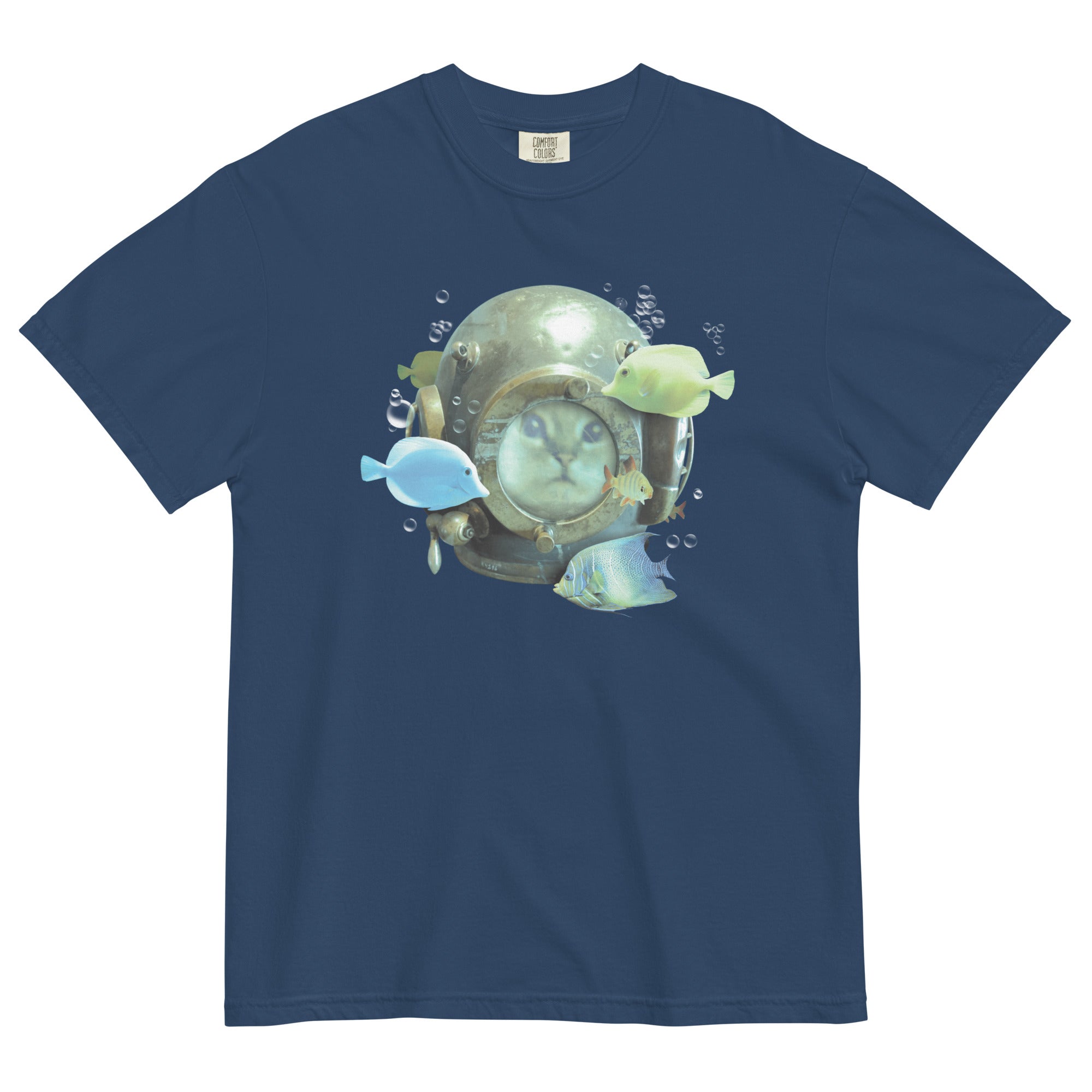 20,000 Purrrs Under The Sea Men's Relaxed Fit Tee Hoodie, Sweatshirt | CoreVibeTees.com (Image 1)