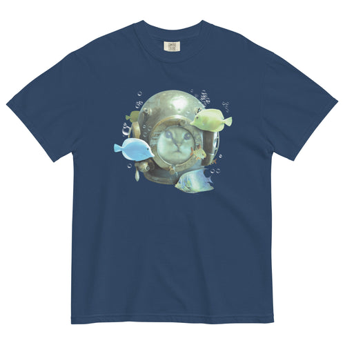 20,000 Purrrs Under The Sea Men's Relaxed Fit Tee Hoodie, Sweatshirt | CoreVibeTees.com (Image 1)