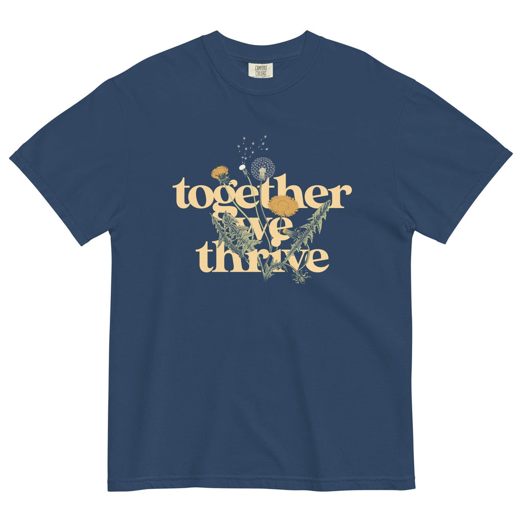 Together We Thrive Men's Relaxed Fit Tee Hoodie, Sweatshirt | CoreVibeTees.com (Image 2)