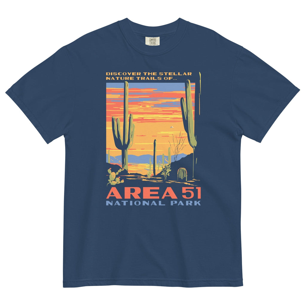 Area 51 National Park Men's Relaxed Fit Tee Hoodie, Sweatshirt | CoreVibeTees.com (Image 2)