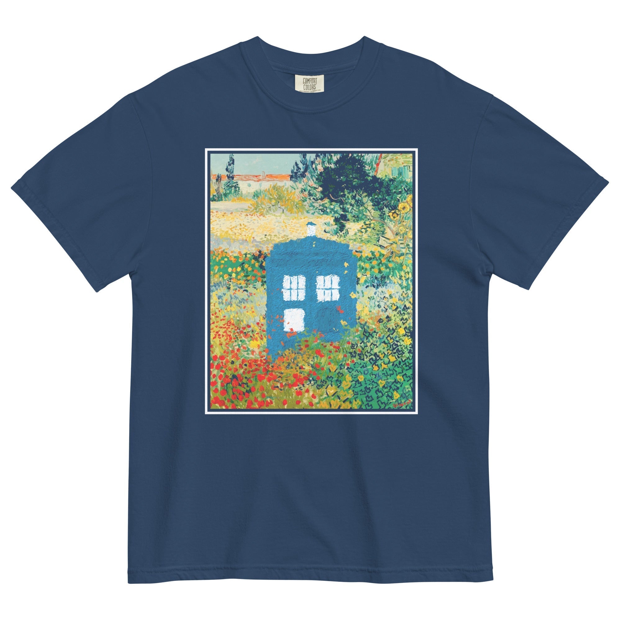 Garden In Bloom Men's Relaxed Fit Tee Hoodie, Sweatshirt | CoreVibeTees.com (Image 1)