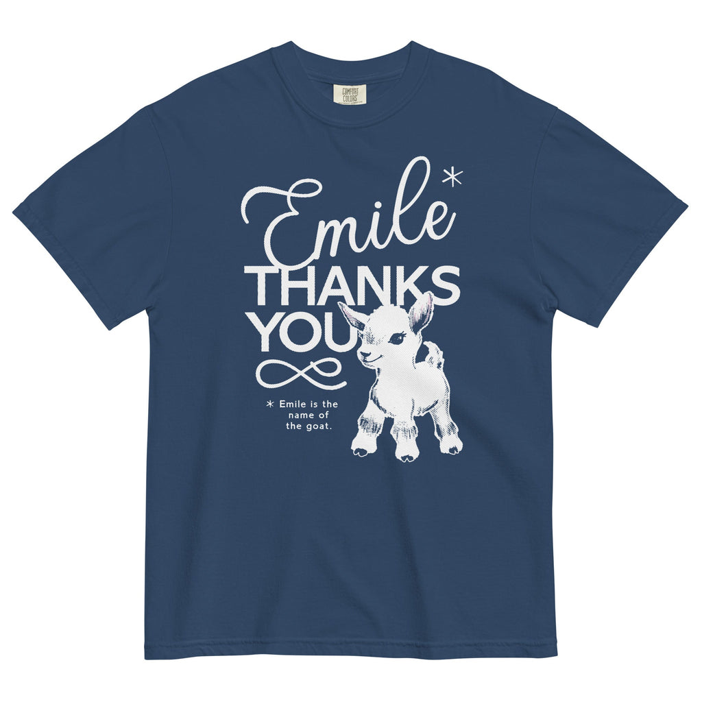 Emile Thanks You Men's Relaxed Fit Tee Hoodie, Sweatshirt | CoreVibeTees.com (Image 4)