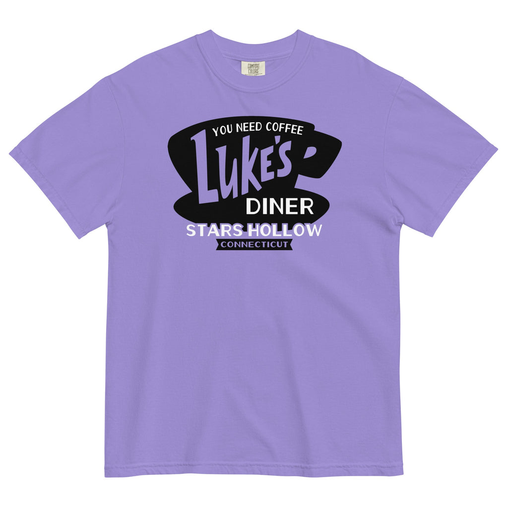 Luke's Diner Men's Relaxed Fit Tee Hoodie, Sweatshirt | CoreVibeTees.com (Image 4)