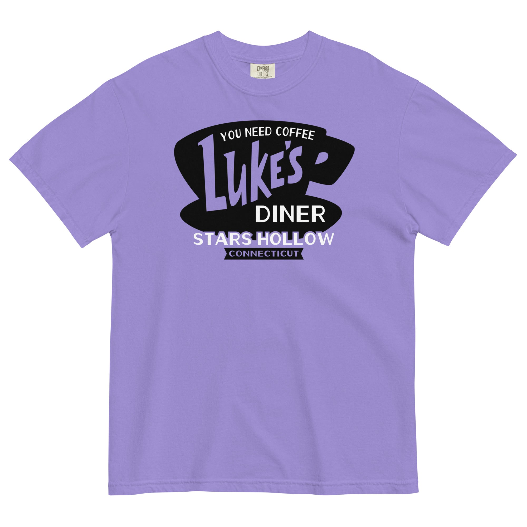 Luke's Diner Men's Relaxed Fit Tee Hoodie, Sweatshirt | CoreVibeTees.com (Image 4)