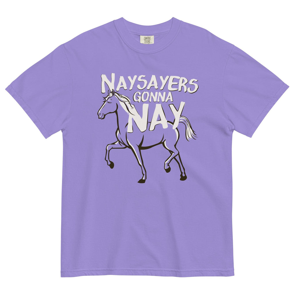 Nay Sayers Gonna Nay Men's Relaxed Fit Tee Hoodie, Sweatshirt | CoreVibeTees.com (Image 3)